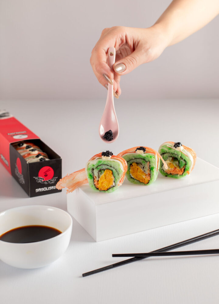 7 اوراماکی میگو با گارنیش سوریمی - تصویر 1